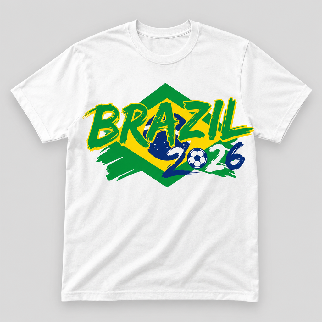 Brazil 2026 Soccer T-Shirt