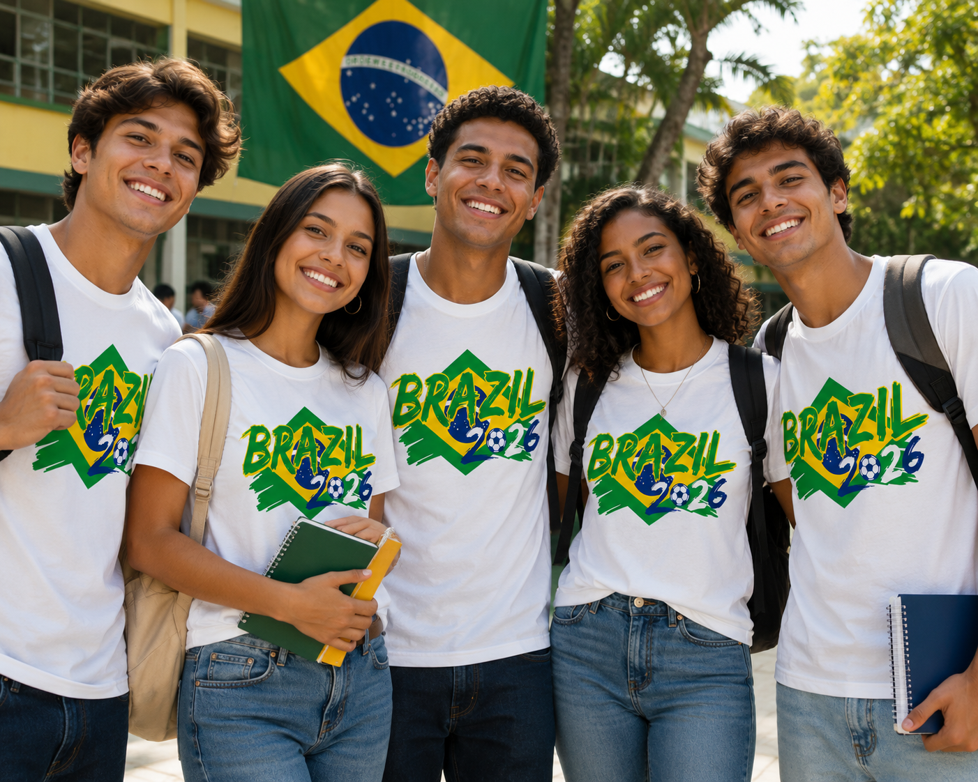 Brazil 2026 Soccer T-Shirt