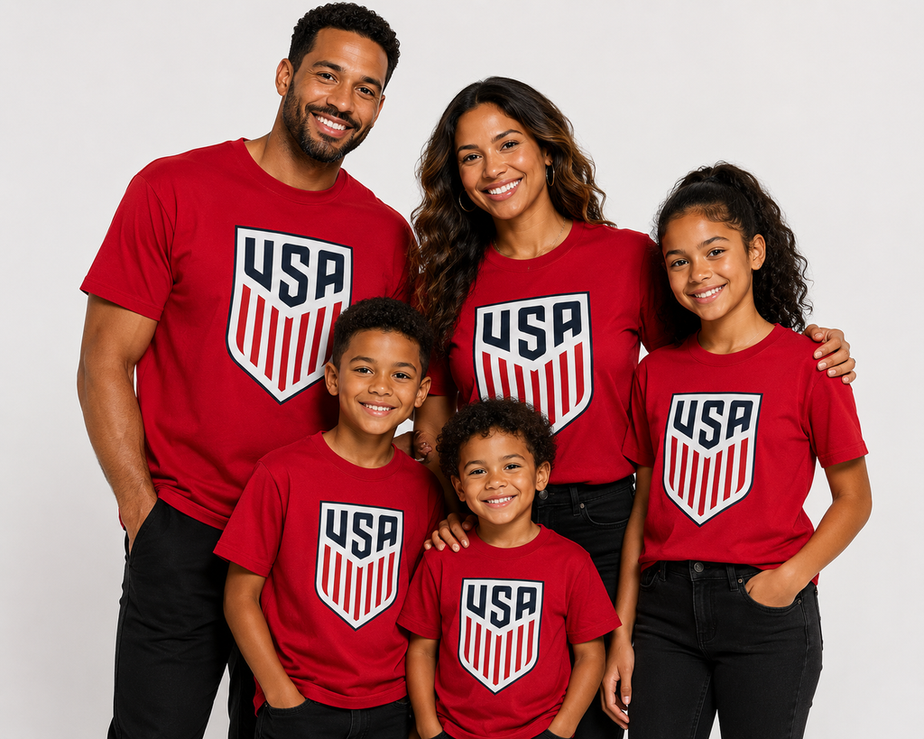 USA Shield Comfort Colors® Red Tee