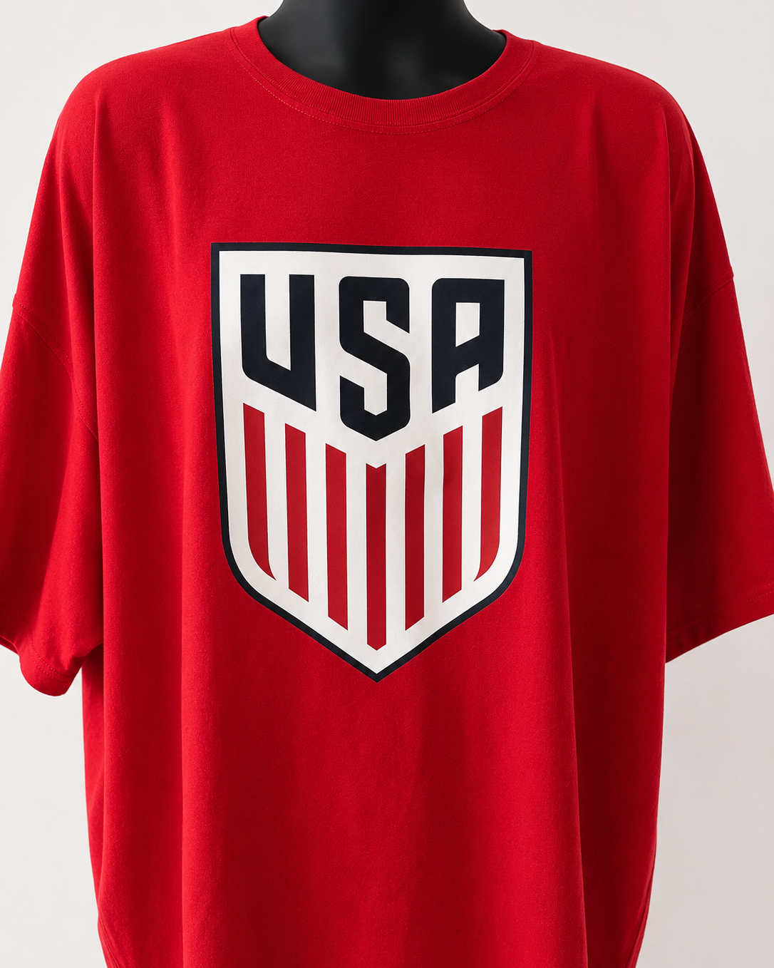 USA Shield Gildan Softstyle Red T-Shirt