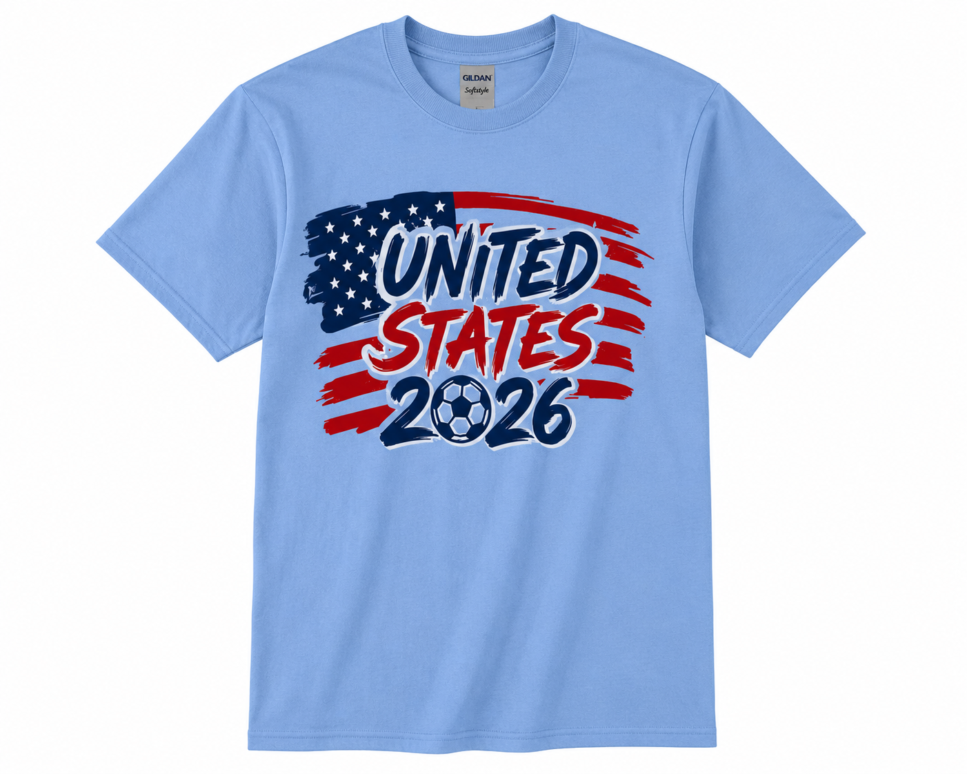 United States 2026 Soccer T-Shirt - Color | Sapphire