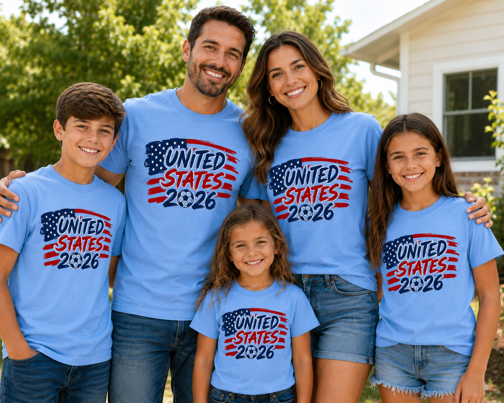 United States 2026 Soccer T-Shirt - Color | Sapphire