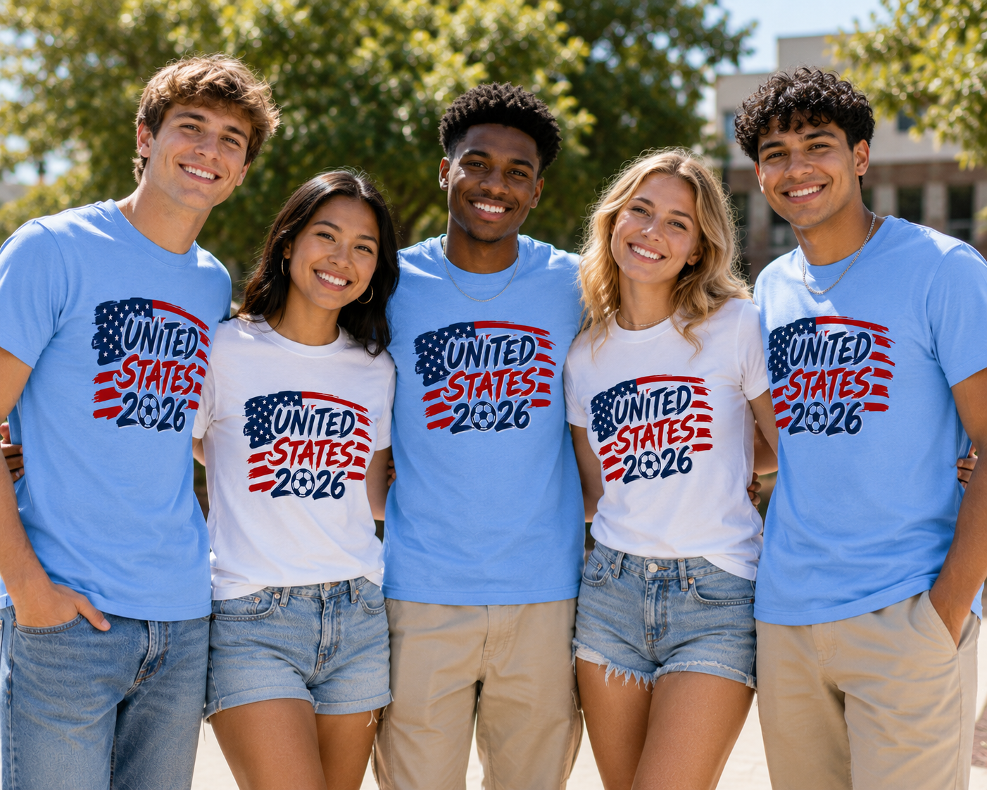 United States 2026 Soccer T-Shirt - Color | Sapphire