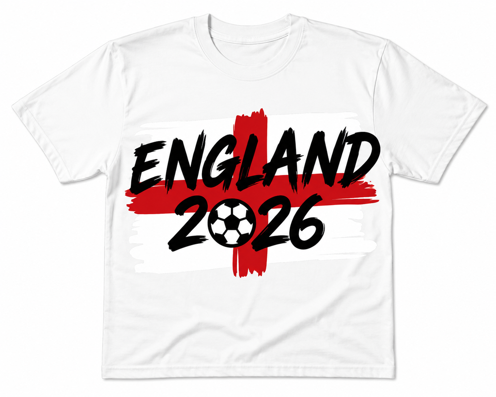 England 2026 Soccer T-Shirt