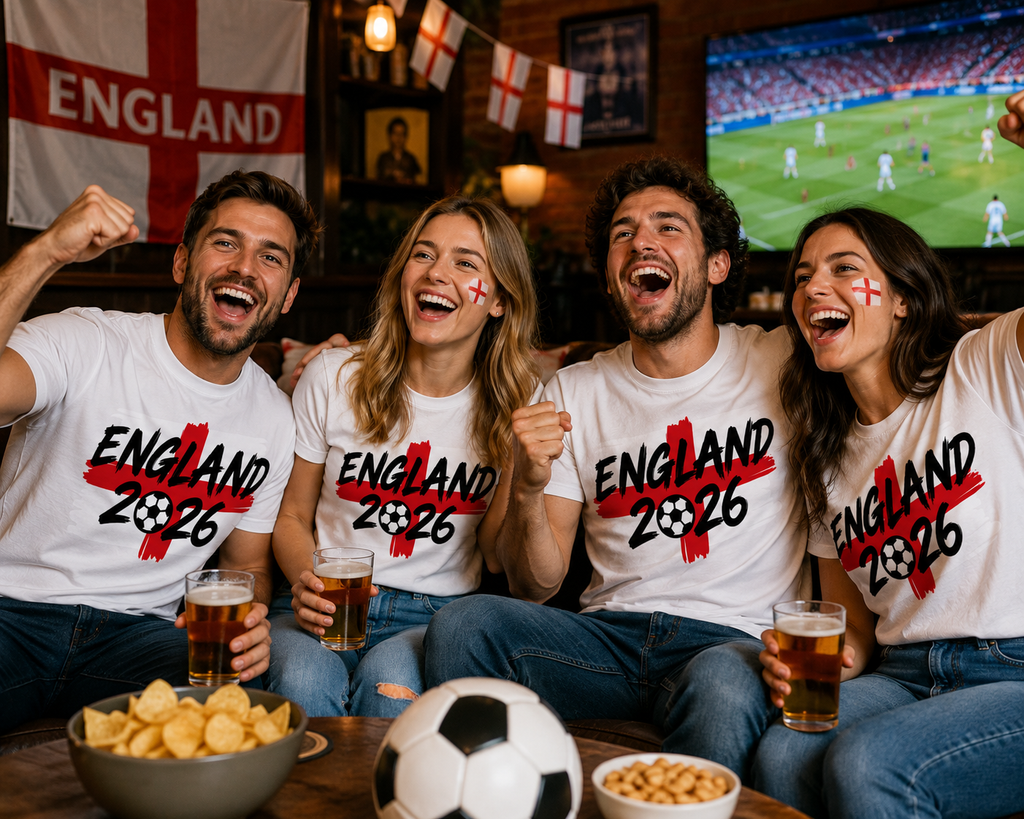England 2026 Soccer T-Shirt