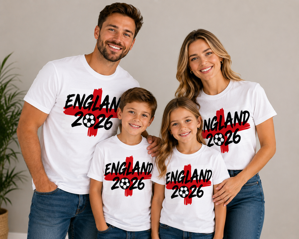 England 2026 Soccer T-Shirt
