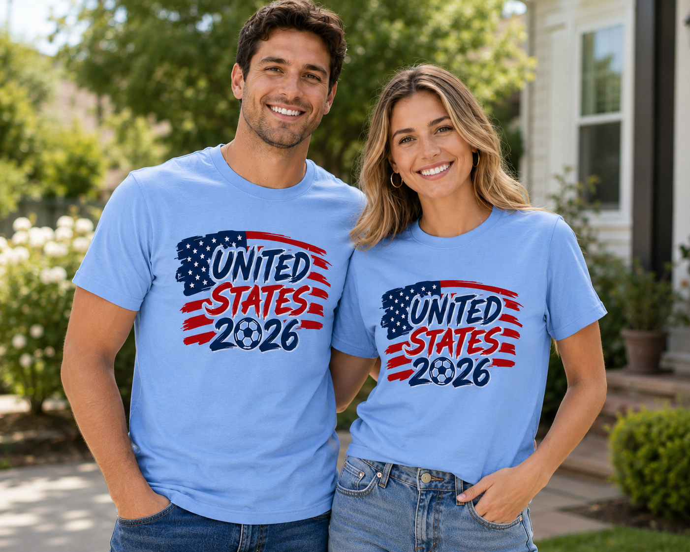 United States 2026 Soccer T-Shirt - Color | Sapphire