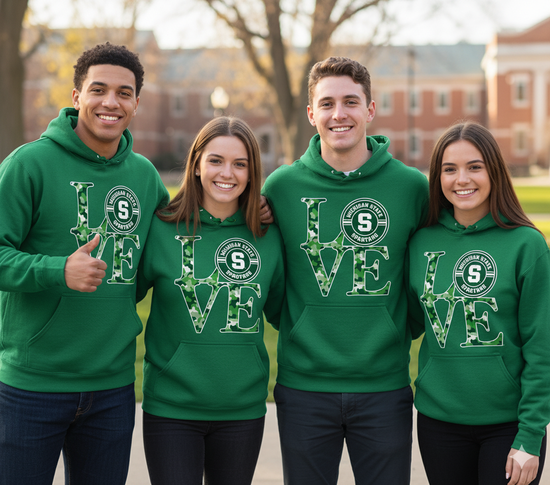 Love Hoodie - MSU