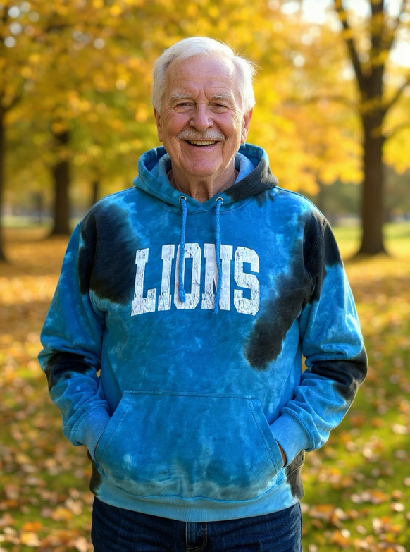 Lions Tie-dye Hoodie